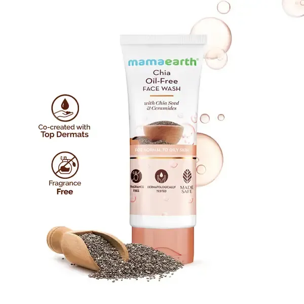 Mamaearth Chia Oil Free Face Wash