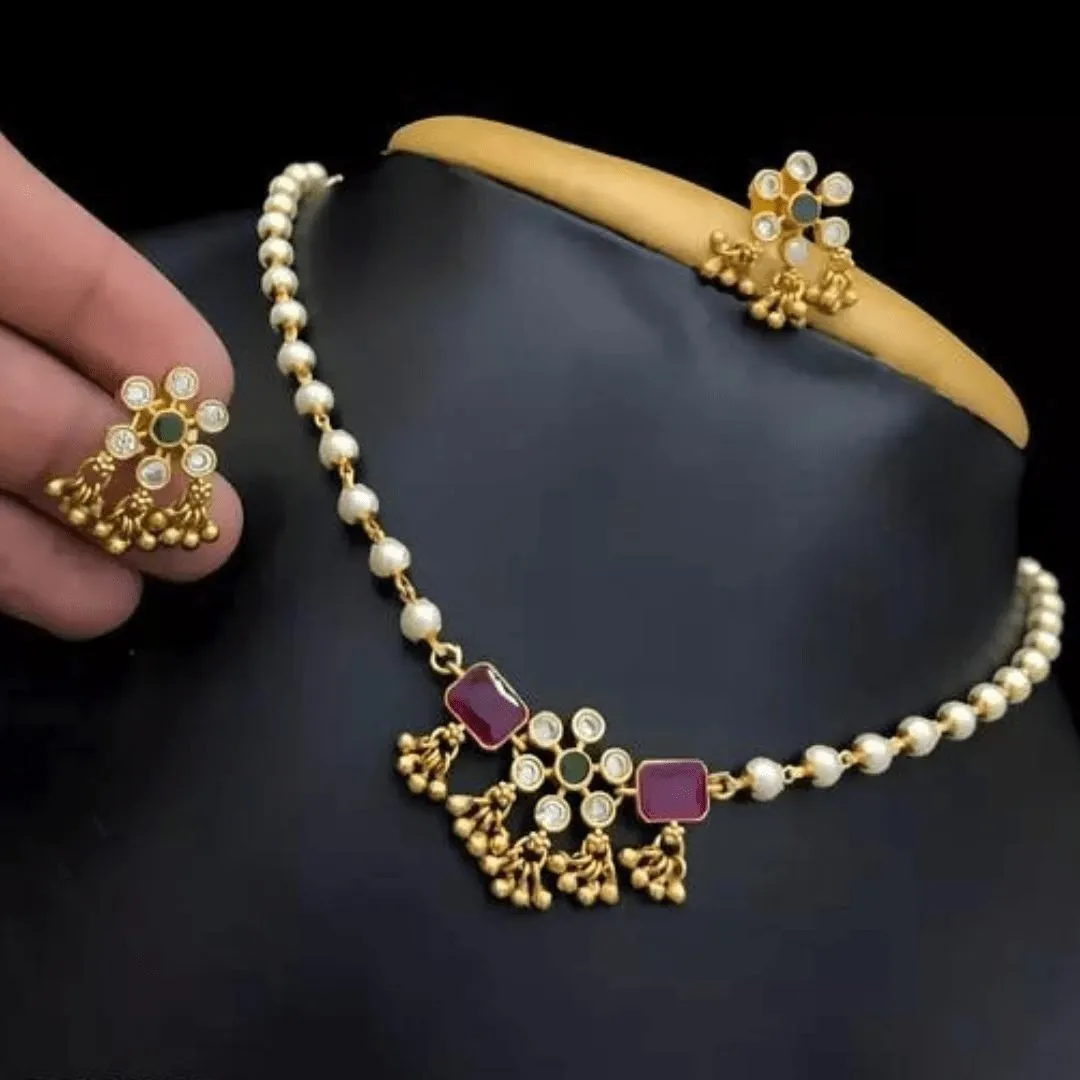 kundan necklace set