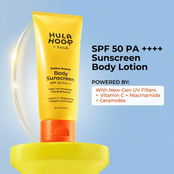 Foxtale Sunscreen Body Lotion with SPF 50 PA++++