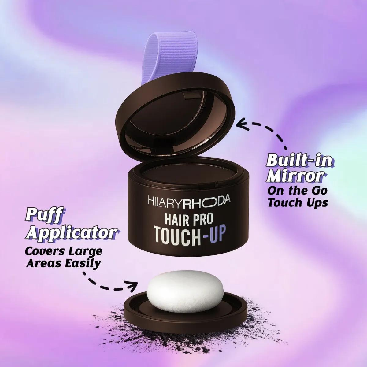 H T02 Hair Pro Touch Up Hair Powder Brown5