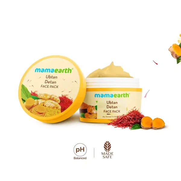 Mamaearth Ubtan Detan Face Pack 1