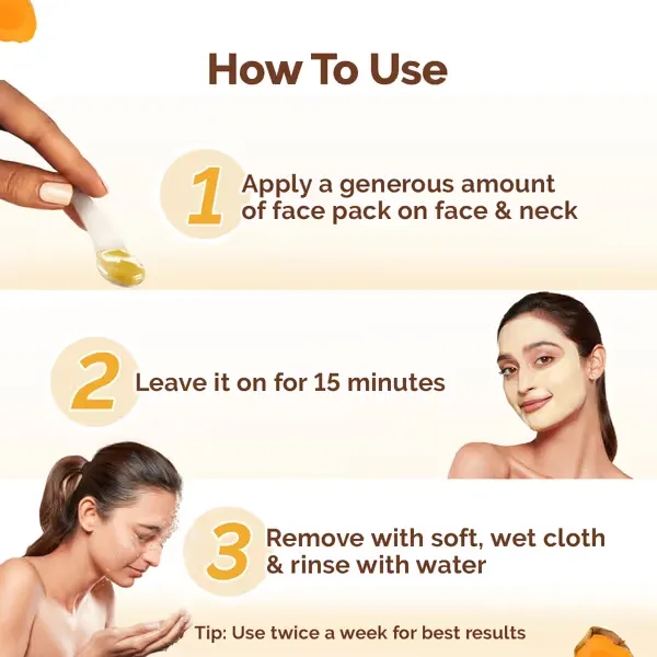 Mamaearth Ubtan Detan Face Pack 4